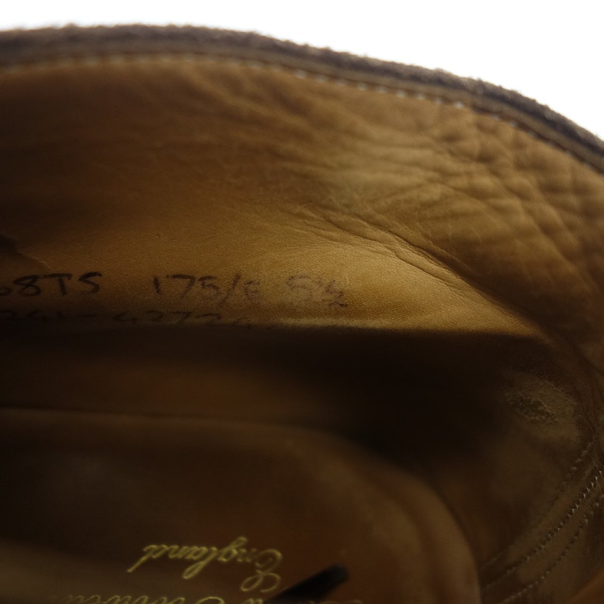 美品◆ロイドフットウェア チャッカブーツ スエード メンズ ブラウン 5.5 Lloyd Footwear【AFC30】_画像7