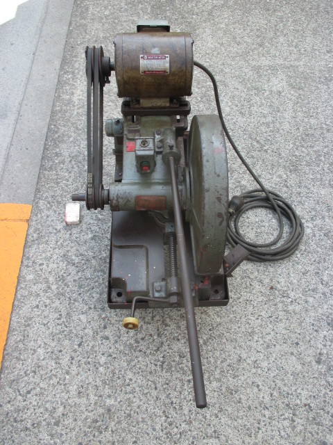 s713☆FDK 355mm 高速切断機 GAー16 200V1.5kw 鉄工用 s713☆FDK 355mm 高速切断機 GAー16 200V1.5kw 鉄工用
