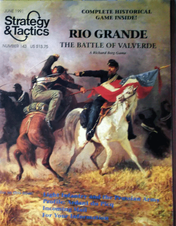 DG/STRATEGY&TACTICS NO.143/RIO GRANDE,THE BATTLE OF VALVERDE/駒未切断/日本語訳無し_画像1