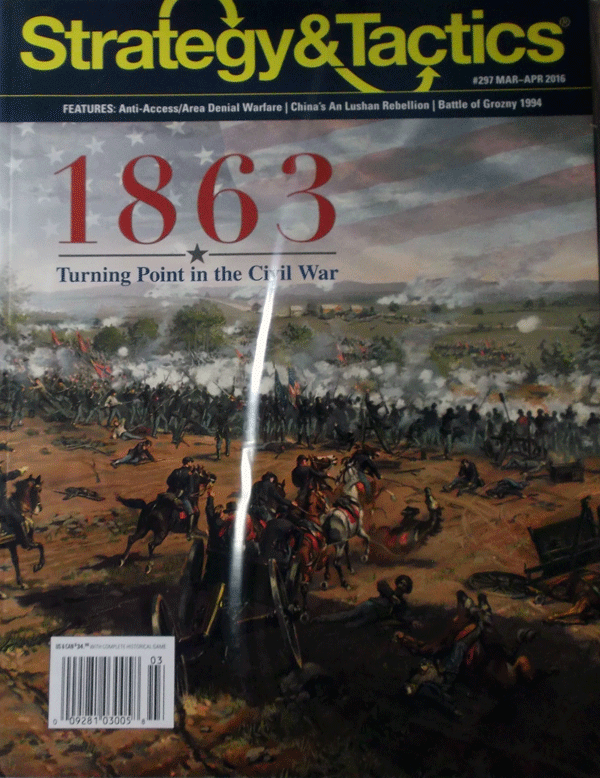 DG/STRATEGY&TACTICS NO.297/1863,TURNING POINT IN THE CIVIL WAR/駒未切断/日本語訳無し