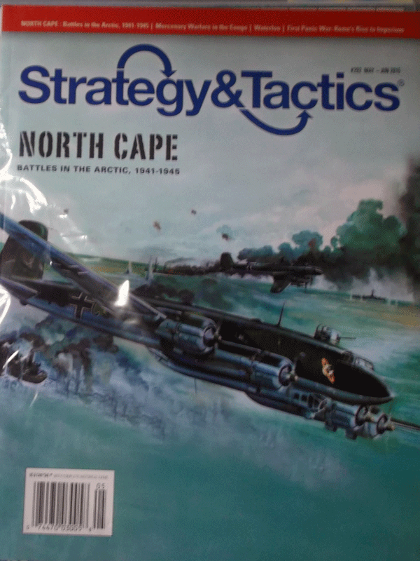 DG/STRATEGY&TACTICS NO.292/NORTH CAPE:BATTLES IN THE ARCTIC,1941-1945/駒未切断/日本語訳無し
