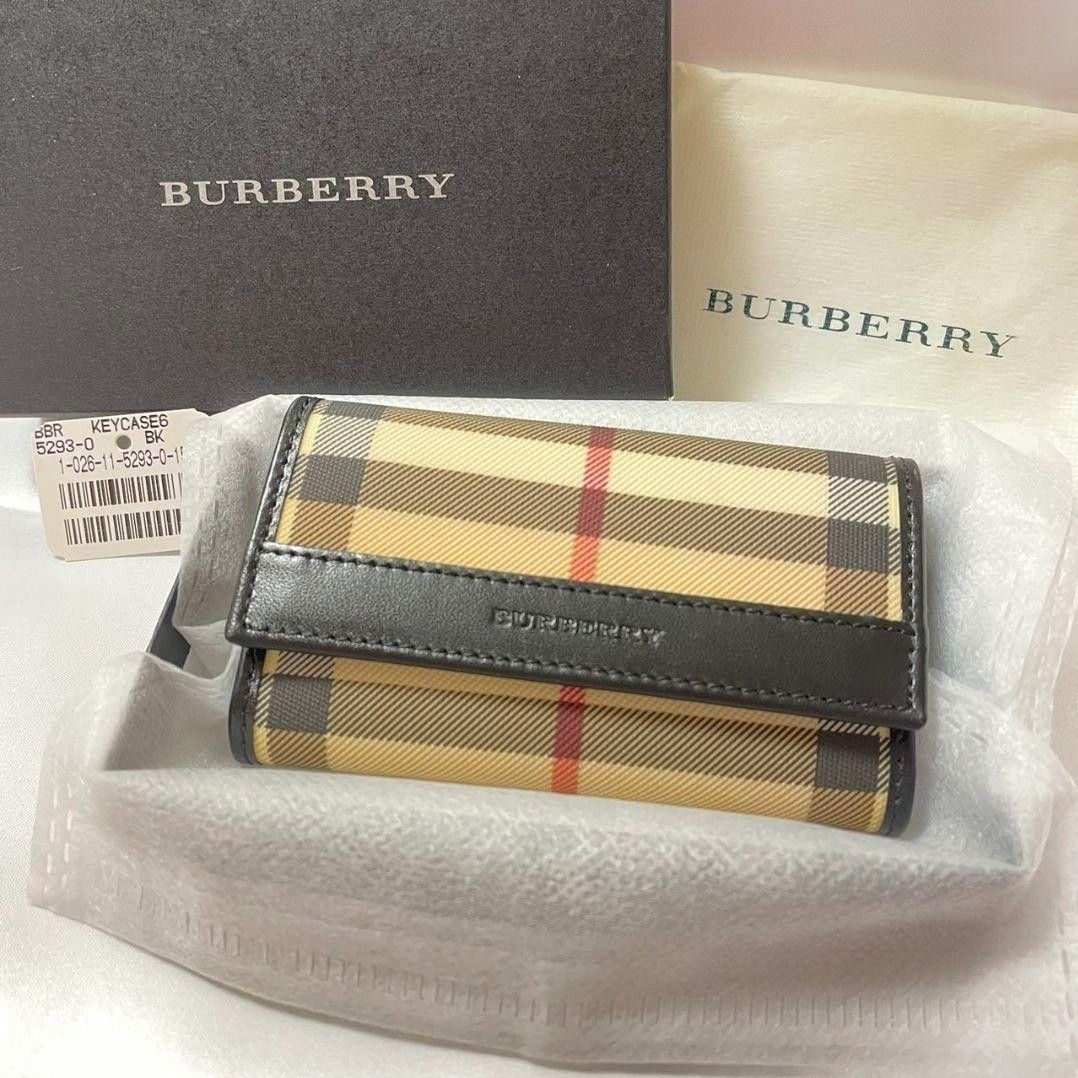 新品未使用】BURBERRY バーバリー 6連キーケース タグ付き｜PayPayフリマ