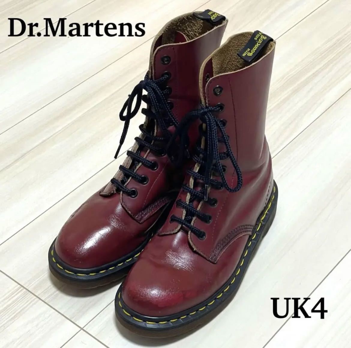 正規 ☆英国製 Dr.Martens ドクターマーチン 10ホール ブーツ UK4