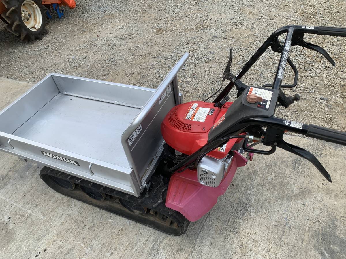 ガソリン HONDA ホンダ 力丸 HP250 クローラー運搬車 手動ダンプ