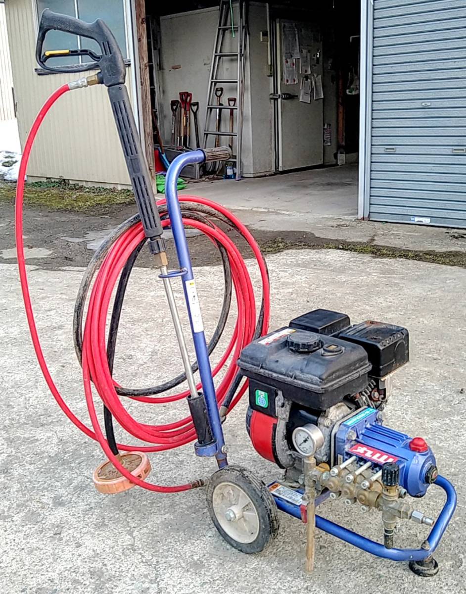 格安】☆丸山エンジン式高圧洗浄機 MSW1008-M-A キャブレター清掃済み