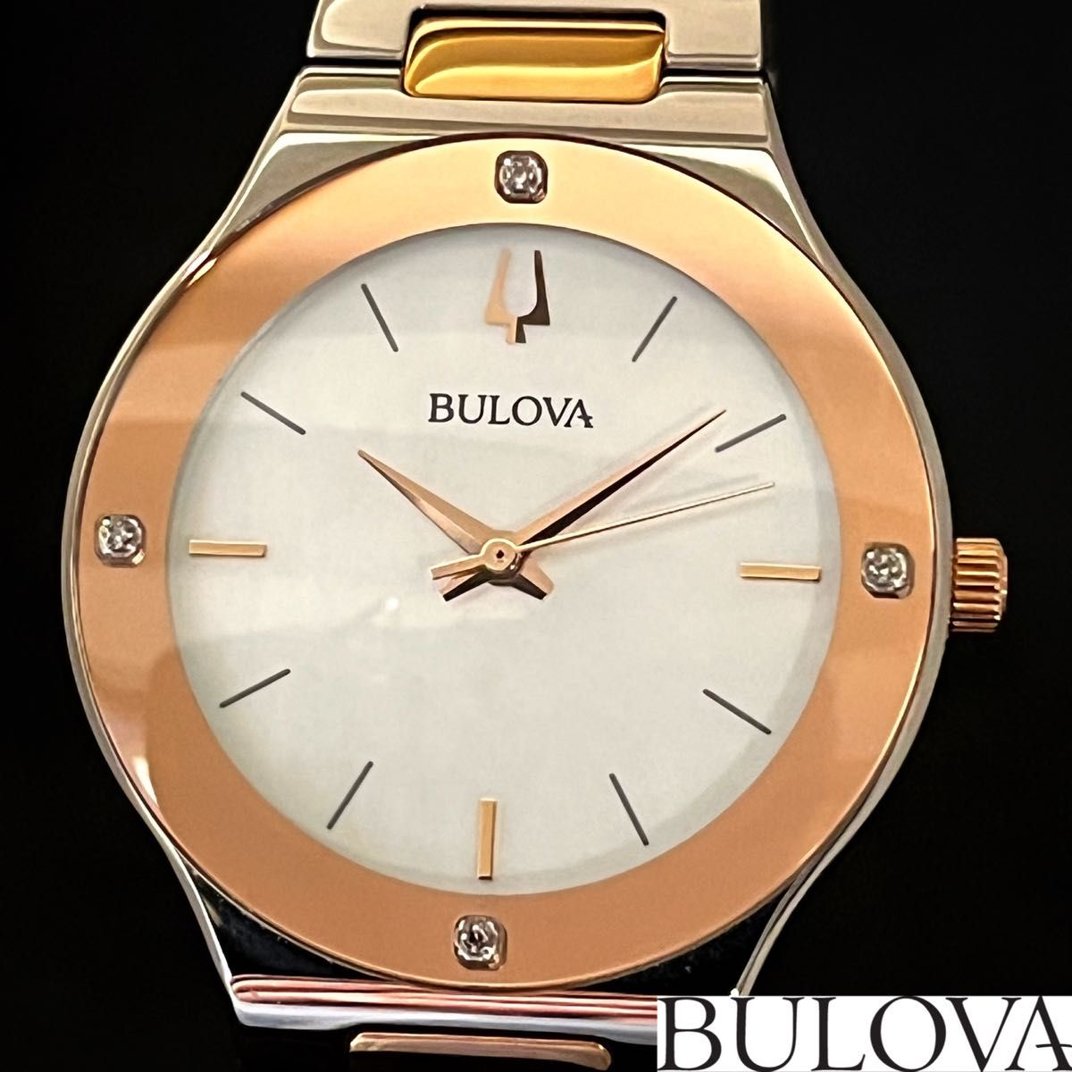 綺麗】BULOVA/ブローバ/レディース腕時計/お洒落/展示品特価/高級/女性