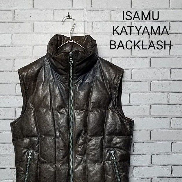 ISAMUKATYAMA BACKLASHイサムカタヤマ バックラッシュ レザーダウン