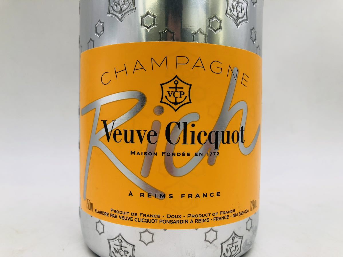 未開栓】Veuve Clicquot RICH ヴーヴクリコ リッチ シャンパン 果実酒