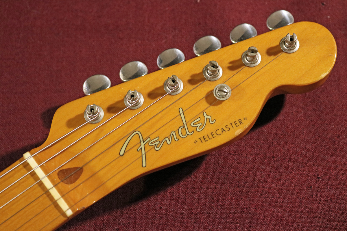 【Fender Japan】TL52-TX（USB）'52 Telecaster US Blonde（Texas Special PU搭載／メイプル1pc・Vシェイプネック／マイナスねじ）の画像2
