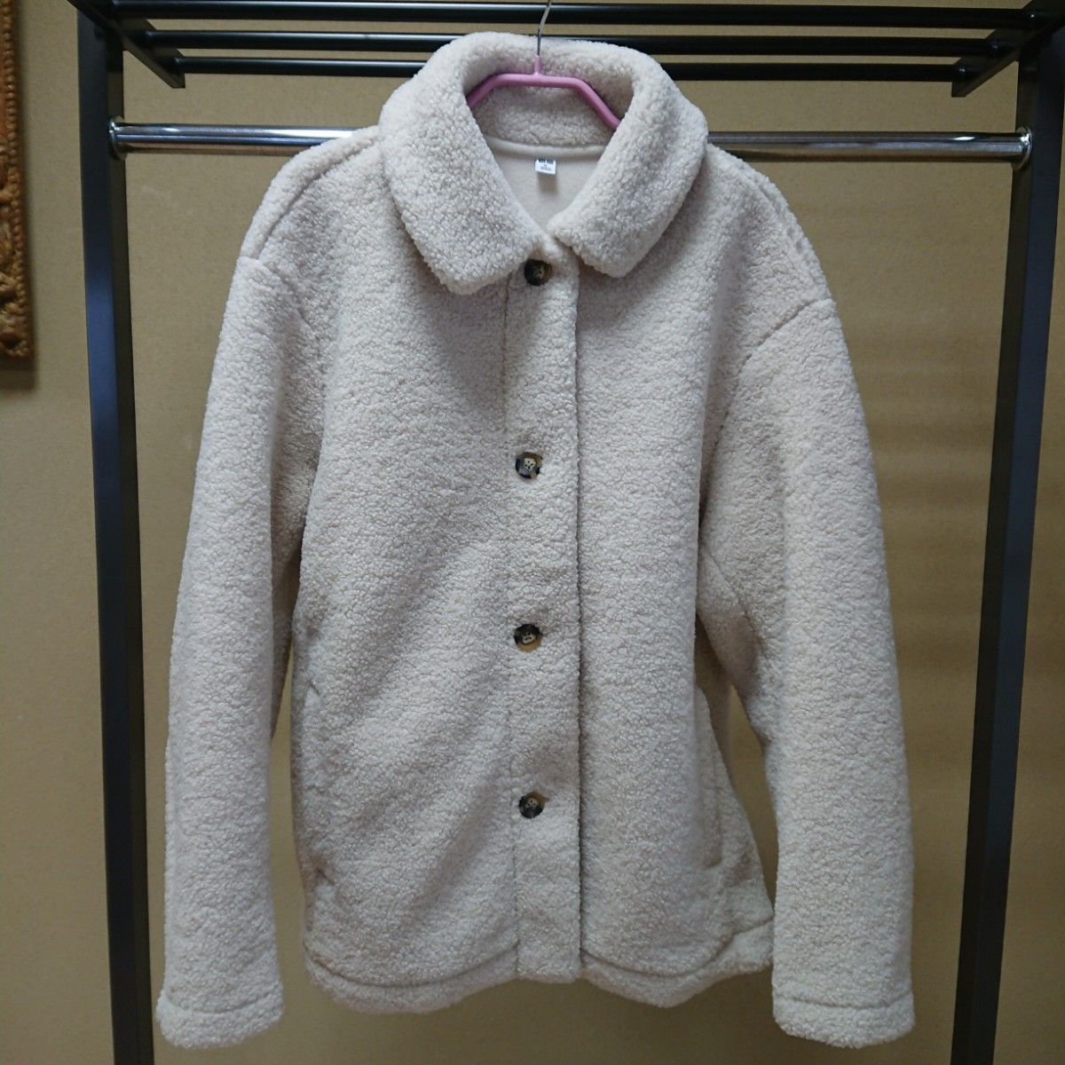 UNIQLO ユニクロ ボアフリースステンカラー ショートコート XL UNIQLO ユニクロ ボアフリースステンカラー ショートコート XL