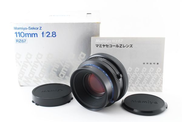 Mamiya マミヤ レンズ Sekor Z 110mm F2.8 Wフード付き