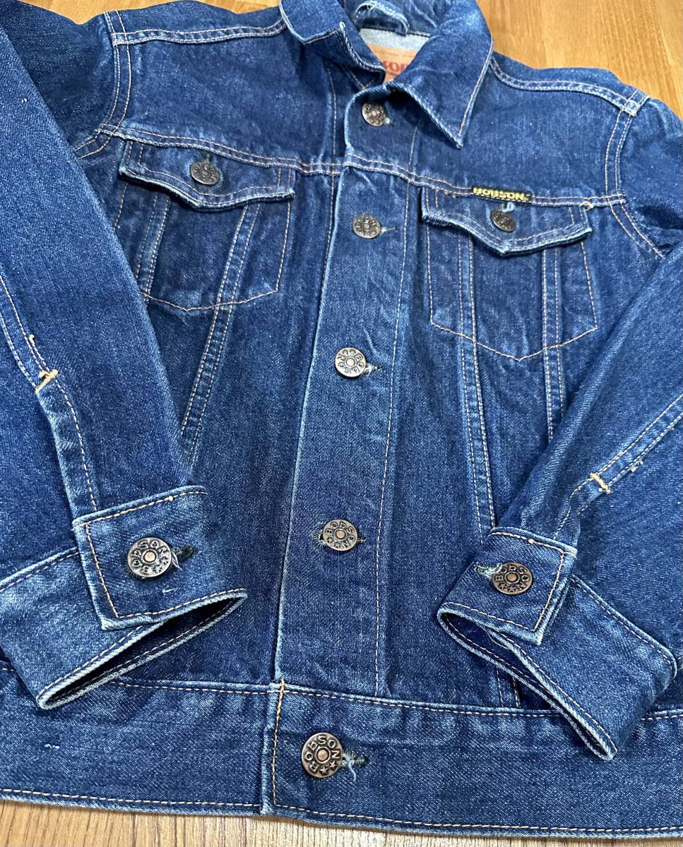 濃紺 美品 70's vintage Bobson ヴィンテージ デニムジャケット 濃紺 美品 70's vintage Bobson ヴィンテージ デニムジャケット
