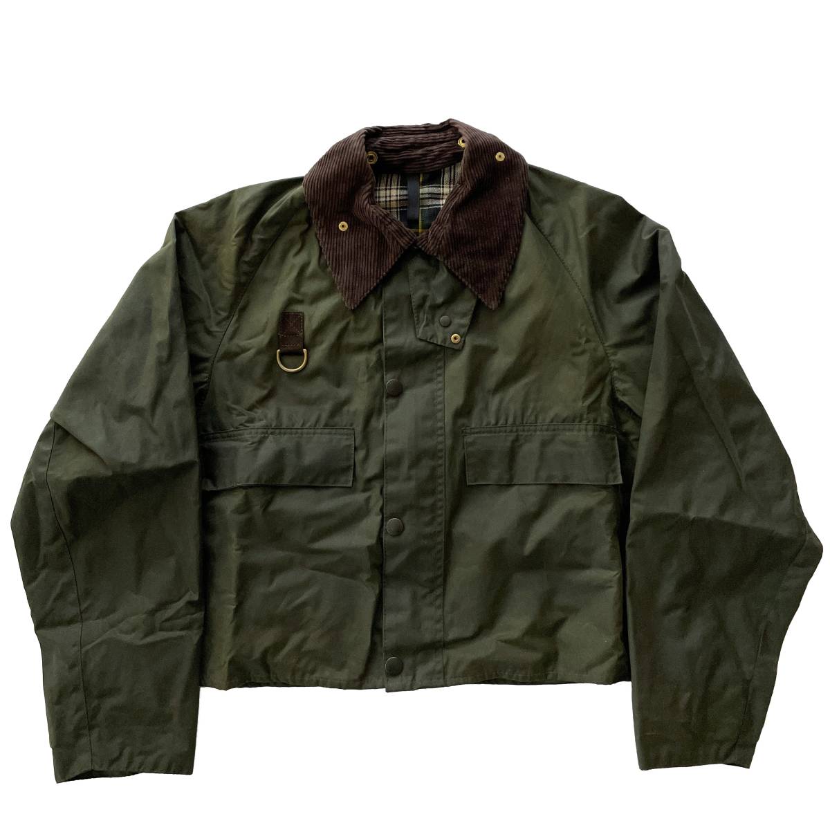 【Vintage】Barbour SPEY MEDIUM バブアー スペイ 3Crest ３ワラント MADE IN ENGLAND 1990年代_画像3