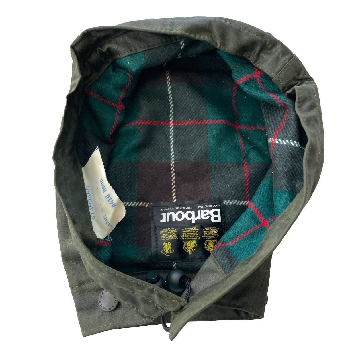 【Vintage】Barbour NORTHUMBRIA フード バブアー ノーザンブリア 3Crest ３ワラント MADE IN ENGLAND 1990年代 c