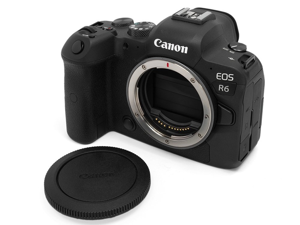【Used】Canon キヤノン 35mmフルサイズ EOS R6 ボディー ミラレース一眼レフ【及川質店】