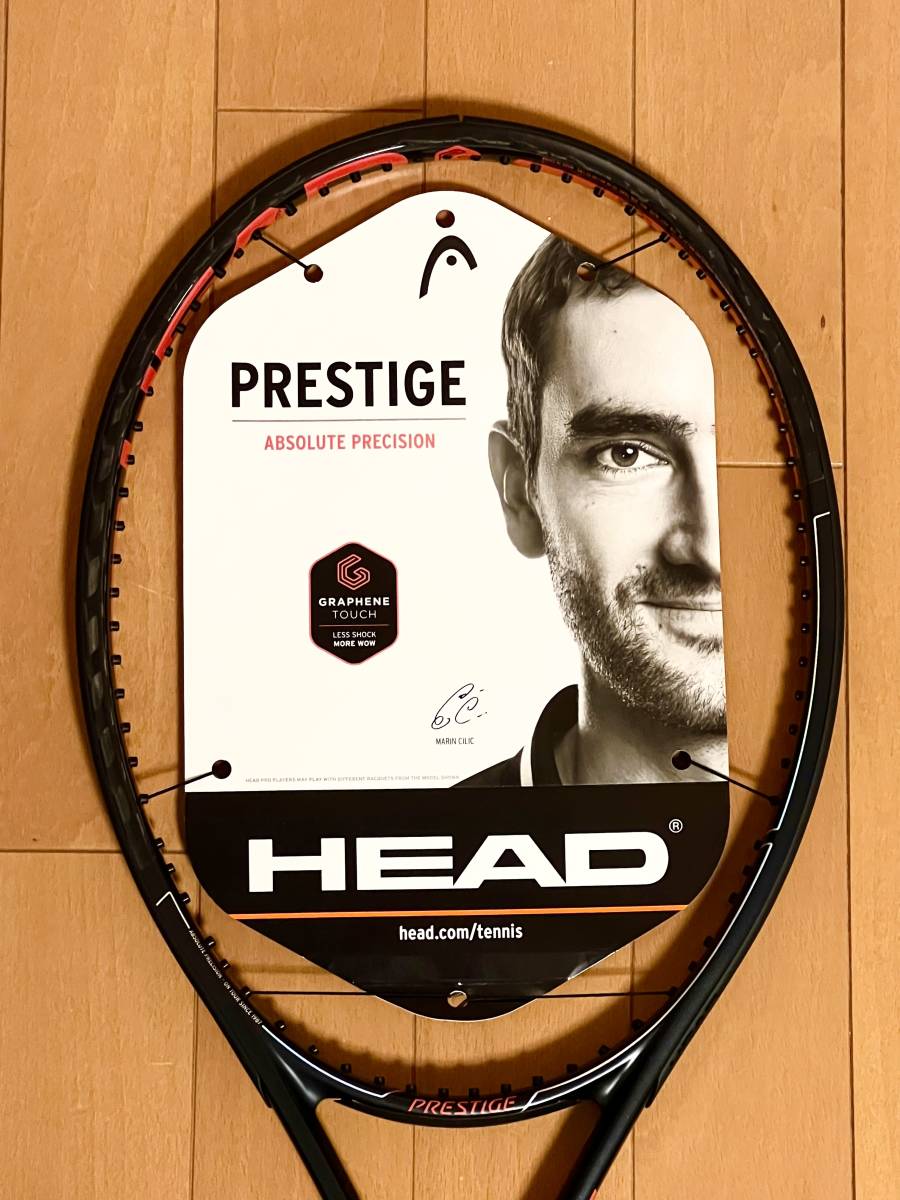 新品 未使用 ヘッド HEAD テニス ラケット プレステージ ツアー PRESTIGE TOUR グラフィンタッチ G3 ラケットケース付き 管理番号01の画像4