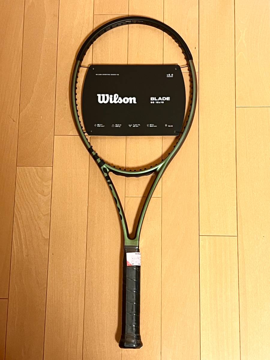 新品 Wilson BLADE 98 16X19 V8.0 G3 テニスラケット-