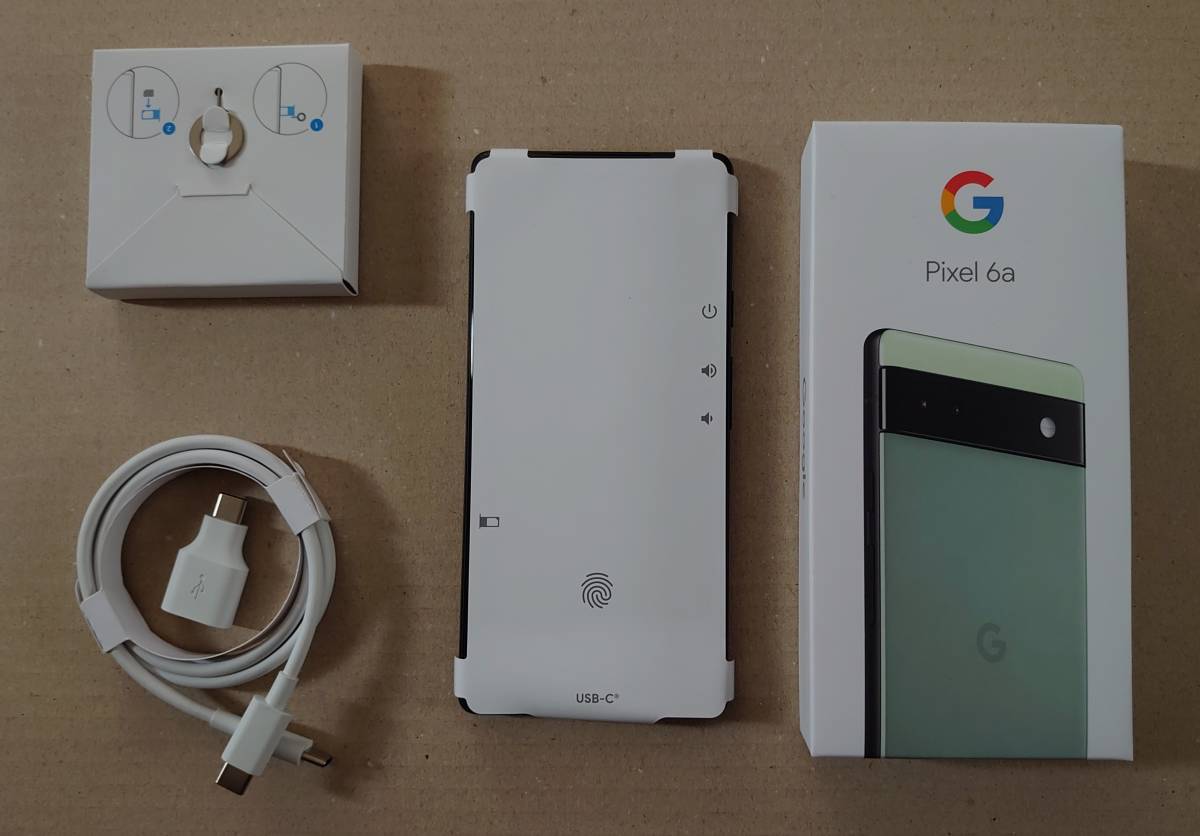 【新品未使用・送料無料】au版 Google Pixel6a 6GB/128GB Sage(緑) SIMフリー ネットワーク利用制限○