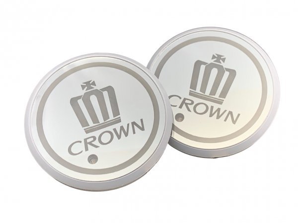 ◆CROWN◆210クラウン用 CROWNロゴ 7色LED ドリンクホルダーLEDプレート2個/210 ARS210 AWS210 AWS211 AWS215 GRS210 GRS211 GRS214 GWS214_画像4