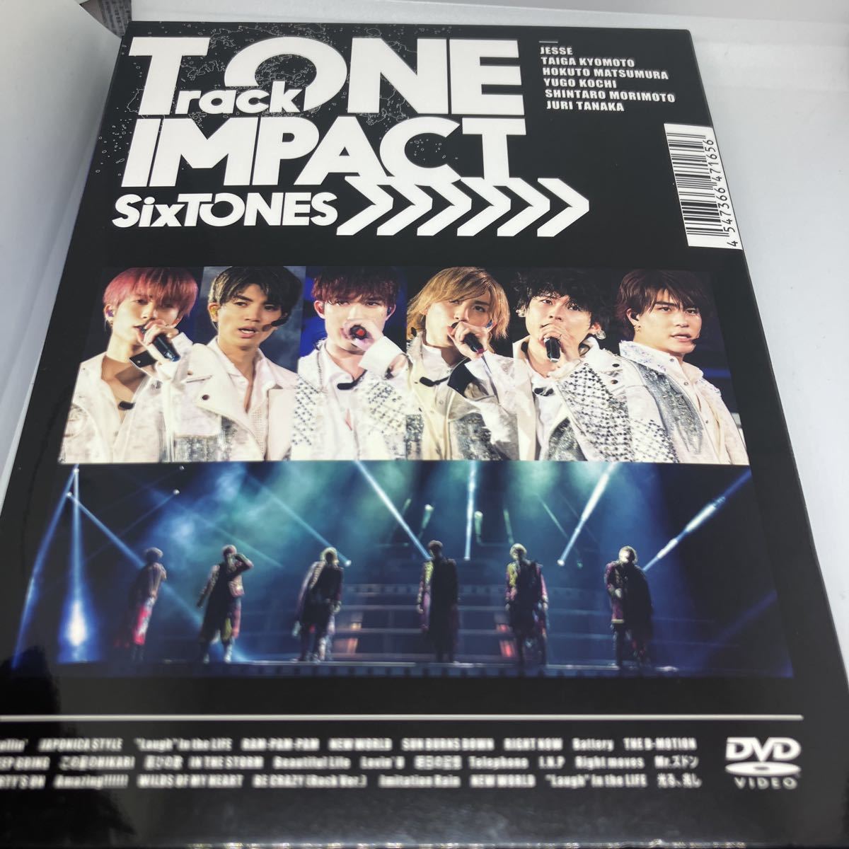 SixTONES/TrackONE-IMPACT-〈初回盤・2枚組〉ライブ DVD ストーンズ