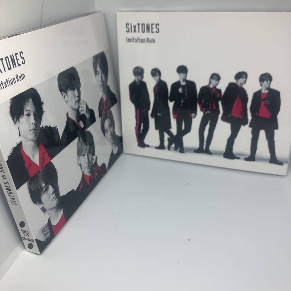 SixTONES CD Imitation Rain with Snow Man盤 初回盤 セット CD+DVD