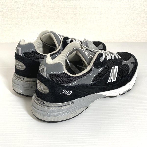 29cm 新品 USA製】new balance ニューバランス MR993BK ブラック 黒