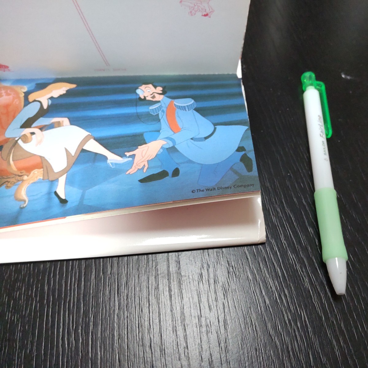 シンデレラ カードブック 絵本＋ポストカード２４枚 ディズニー トレジャー コレクション 1992年_画像4