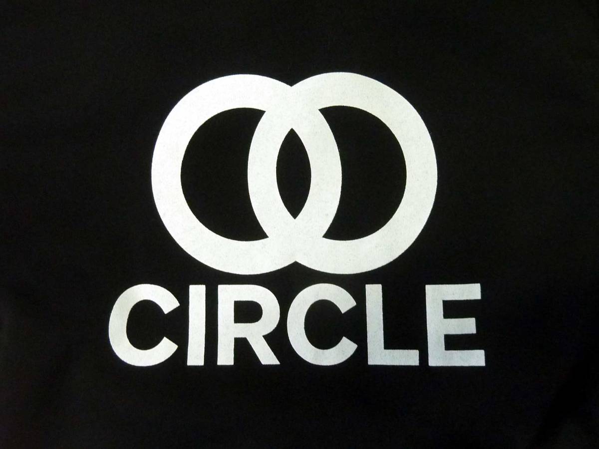 [y4878] postage 520 jpy ~ new goods *paroti-* Chanel manner *CIRCLE sweatshirt [L] reverse side nappy * search unisex man and woman use Uni -k miscellaneous goods 