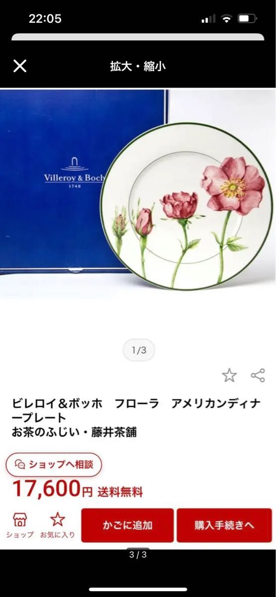 未使用】ビレロイ&ボッホ フローラ 廃盤 大皿 レア|Yahoo 未使用】ビレロイ&ボッホ フローラ 廃盤 大皿 レア|Yahoo