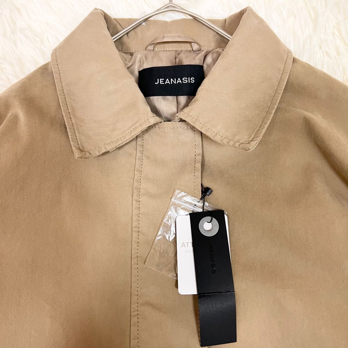 大人気商品 【新品未使用】JEANASIS ステンカラーミリタリー 大人気商品 【新品未使用】JEANASIS ステンカラーミリタリー