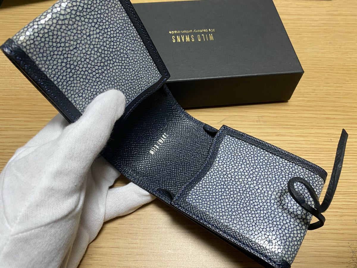 希少 別注品 ワイルドスワンズ マルチケース ガルーシャ エイ革