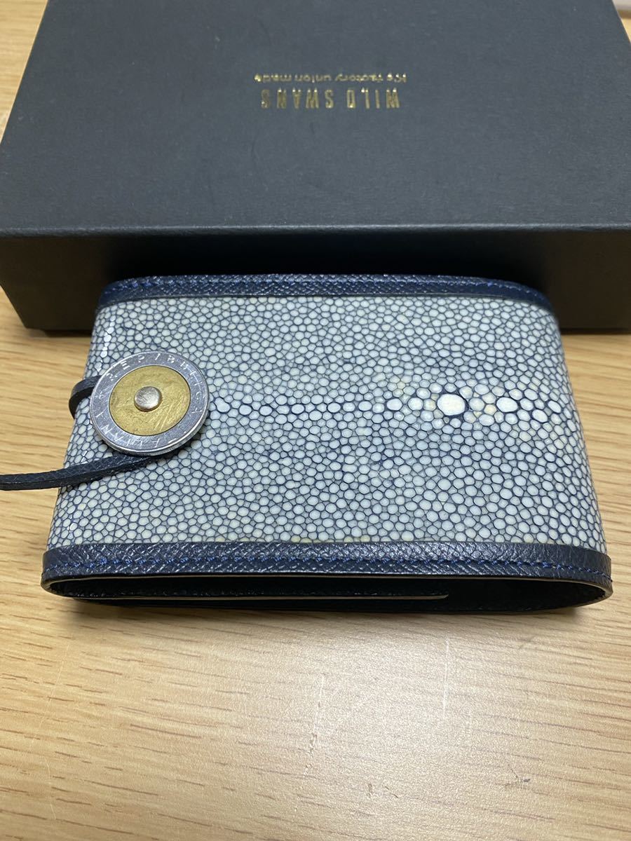 希少 別注品 ワイルドスワンズ マルチケース ガルーシャ エイ革