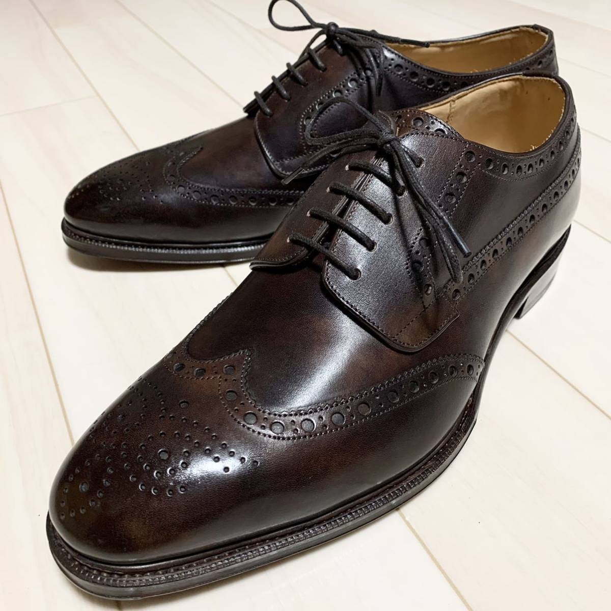 RAYMAR レイマー グレインレザー フルブローグ RAYMAR(レイマー)のウイングチップ(フルブローグ) 購入4ヶ月