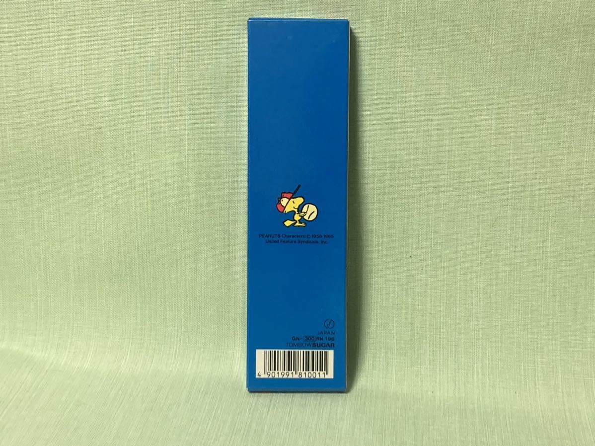 送料無料 スヌーピー トンボ鉛筆 HB 6本入り かきかたえんぴつ 青箱 ブルー系 昭和レトロ 丸軸 SNOOPY 日本製 国産 鉛筆 PENCIL ペンシル