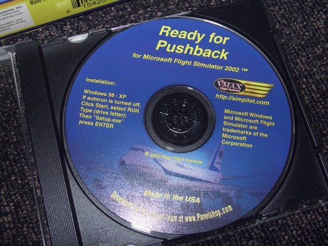 ◆Ready For Push back / VMAX Flight Systems◆MS Flight Simulator2002アドオン_画像4