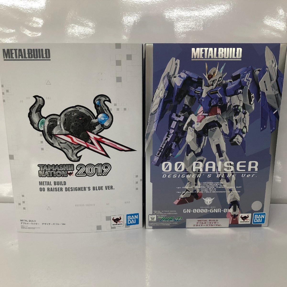 未開封品) METAL BUILD 「ダブルオーライザー デザイナーズブルーVer