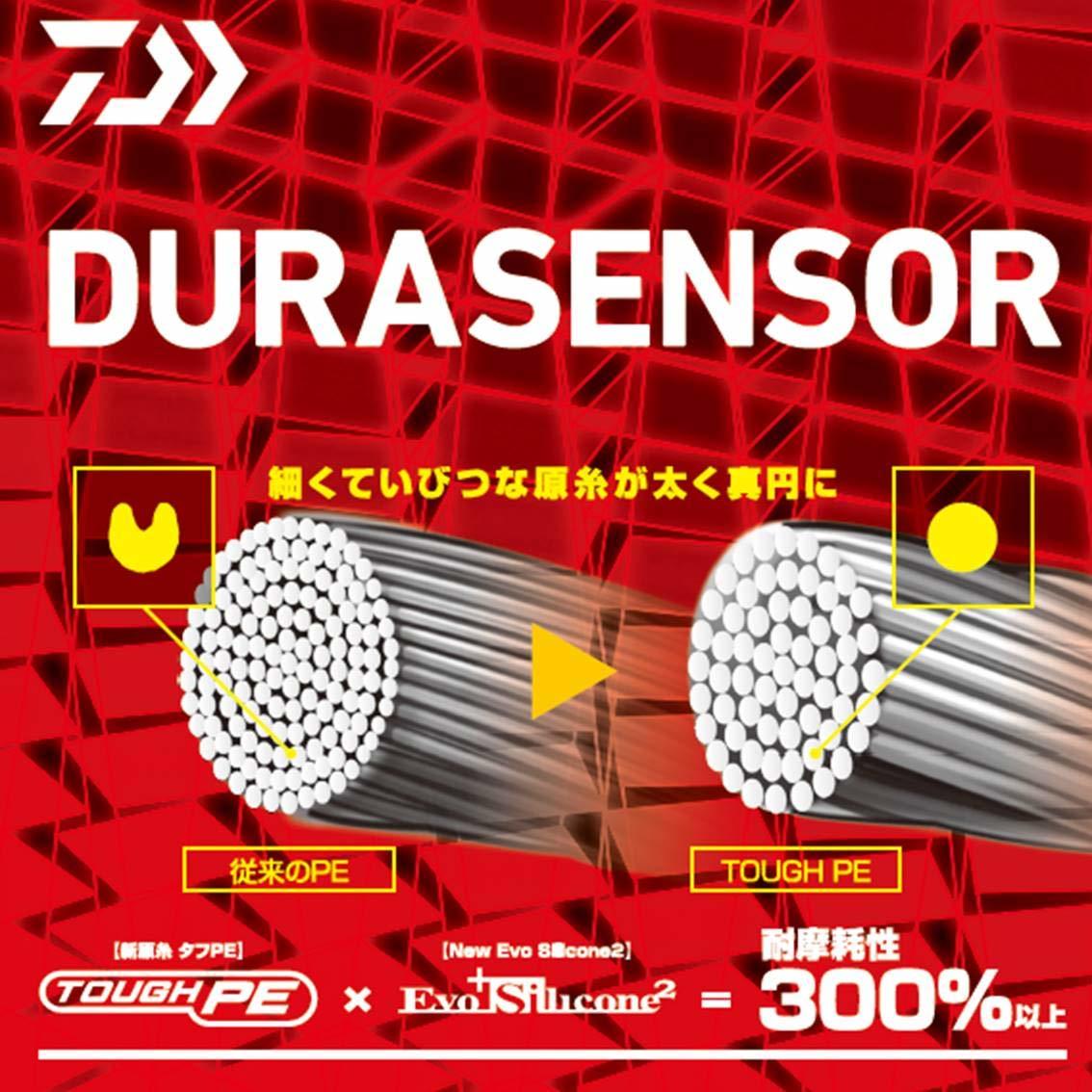 送料無料★ダイワ(DAIWA) PEライン UVFソルティガデュラセンサーX8+Si2 2.5号 200m マルチカラー_画像4