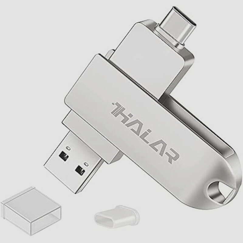  free shipping *Thkailar USB memory 512GB 2 In 1 Type C flash memory USB3.0/USB 3.1