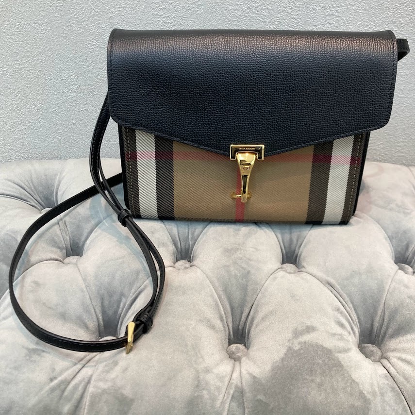 BURBERRY バーバリー ロンドン スモールヴィンテージチェック レザー