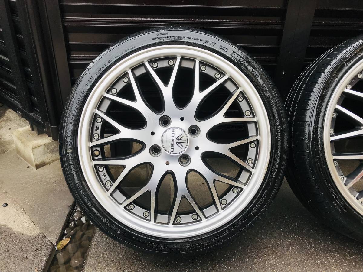 WORK コラボ ロクサーニ LOXARNY MULTIFORCHETTA 16インチ アルミ