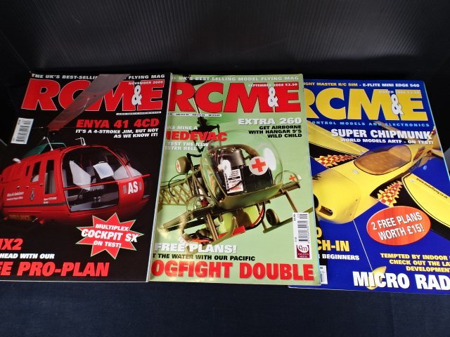 RCM&E magazine back number 12 pcs. set middle .. design map attached present condition * superior article!!