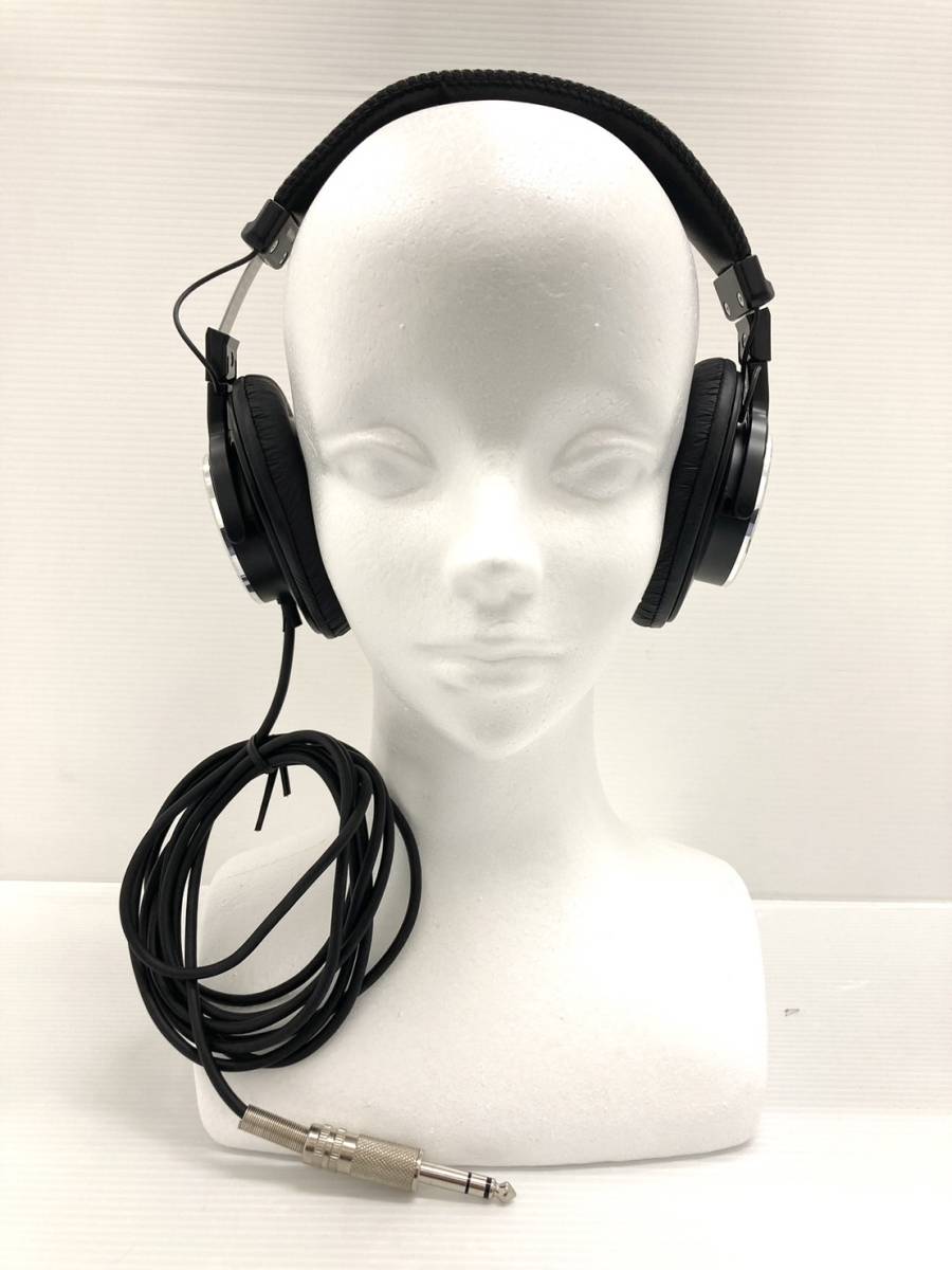 〈オーディオ〉SONY ソニー　ヘッドフォン　MDR-CD900ST ダイナミック　for DIGITAL ブラック系【中古/現状品】002775-③