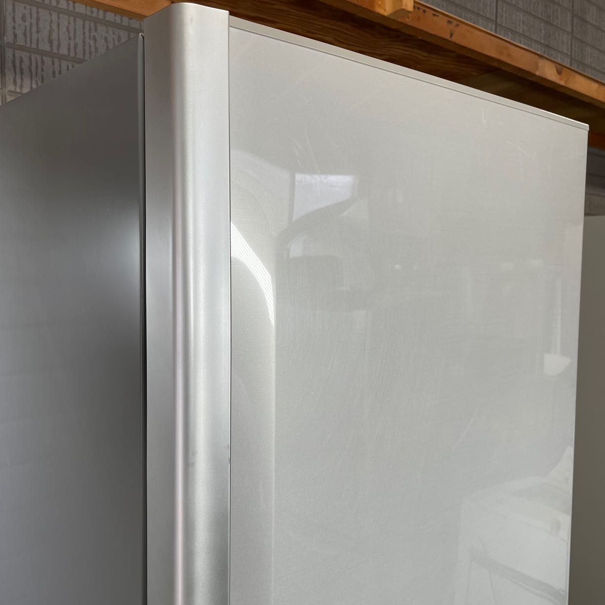 東芝 424L 冷蔵庫 5ドア シルバー系 真ん中野菜室【地域限定配送無料】
