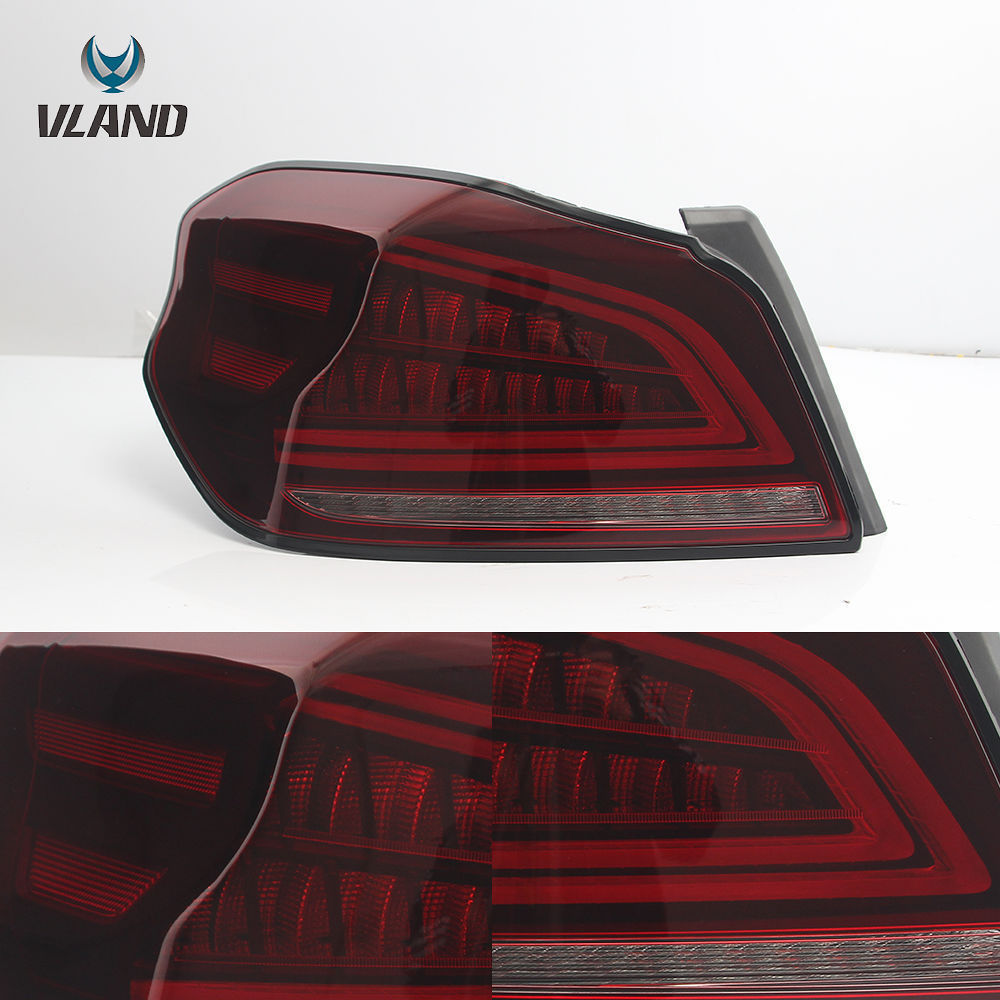 LED テールライト WRX STI S4 VAB VAF VAG スバル シーケンシャルウィンカー レッド VLAND_画像6