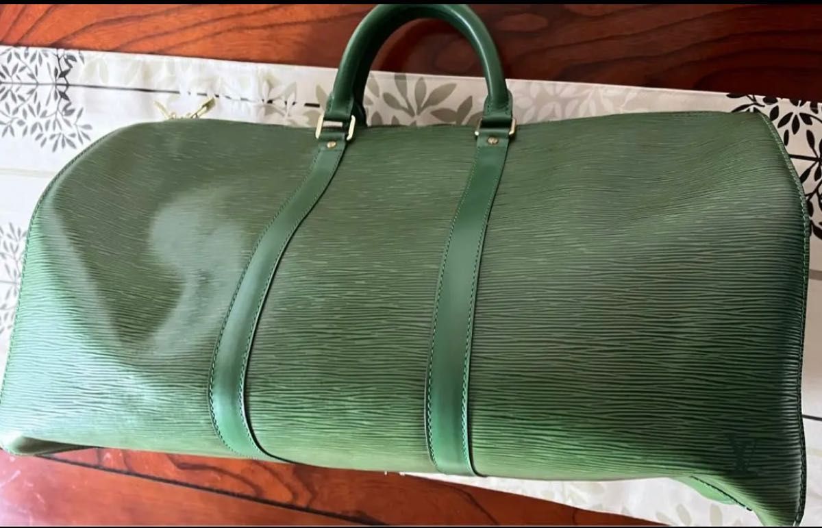 ルイヴィトン LOUIS VUITTON ボストンパック50エピ/グリーン