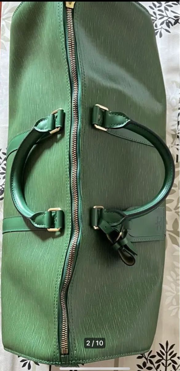 ルイヴィトン LOUIS VUITTON ボストンパック50エピ/グリーン
