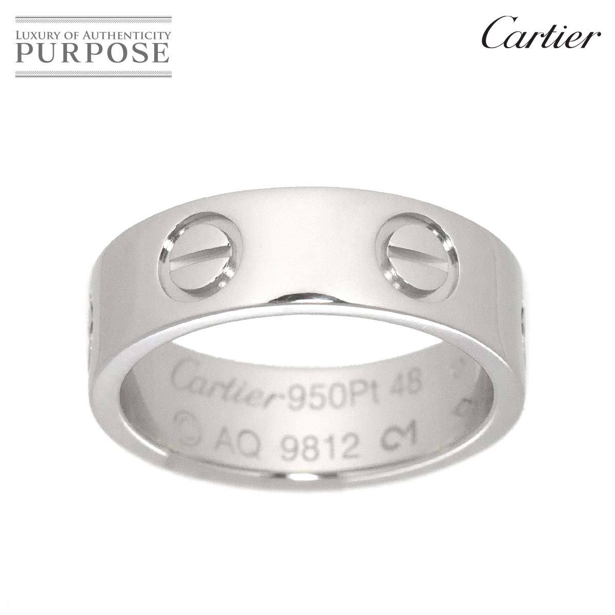 ☆大感謝セール】 #48 ラブ Cartier カルティエ リング 90182162 Ring