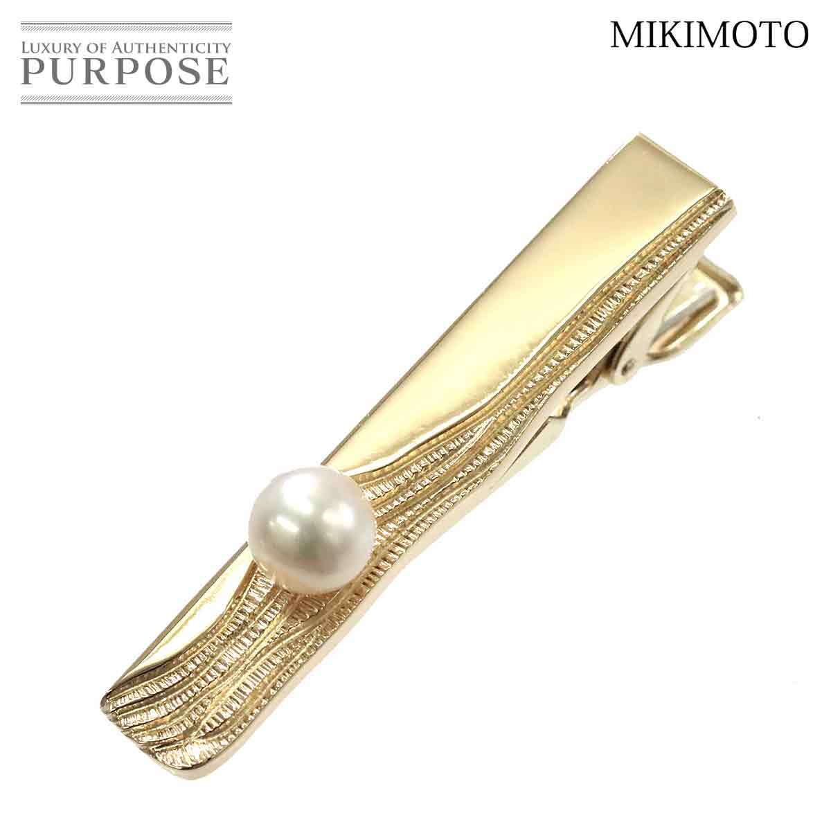 ラッピング無料】 6.7mm アコヤ真珠 MIKIMOTO ミキモト タイピン