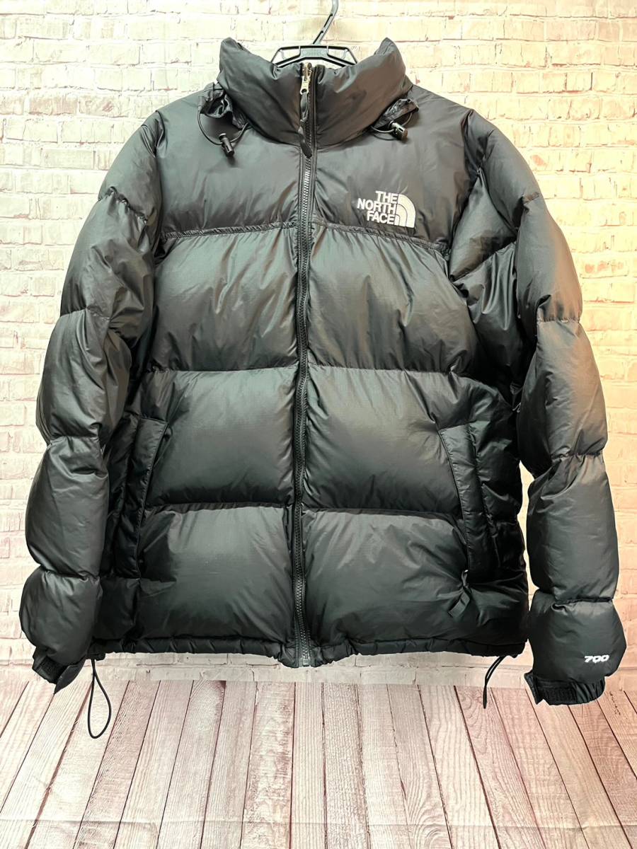 【美品】THE NORTH FACE　1996 RETRO NUPTSE JACKET NF0A3C8D レトロヌプシ 700フィル ダウン ブラック　 US規格 US　Lサイズ（XL相当）