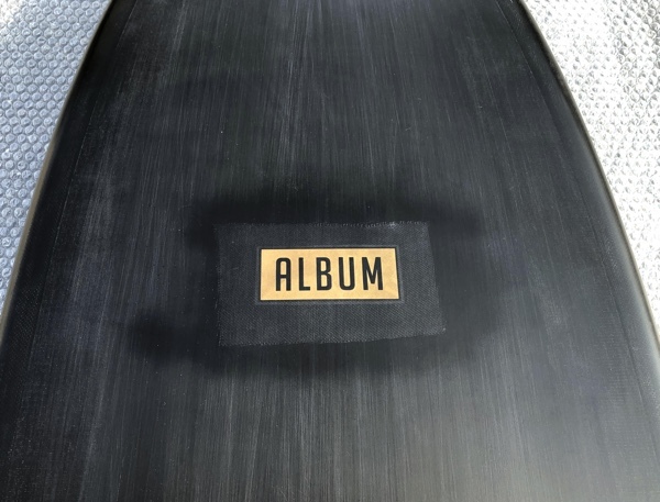 送料無料！USED 本国アメリカ製 ALBUM SURFBOARDS アルバムサーフボード Twinsman 5'6 30L ツインズマン - 6